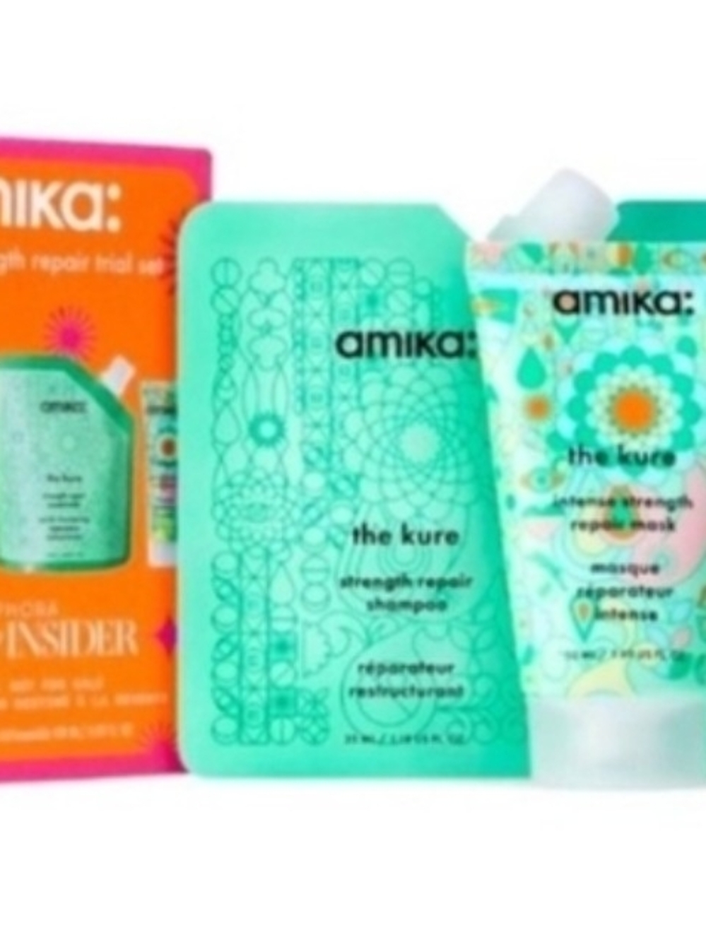 Amika The Kure Strength Repair Set BNIB - Picture 3 of 3